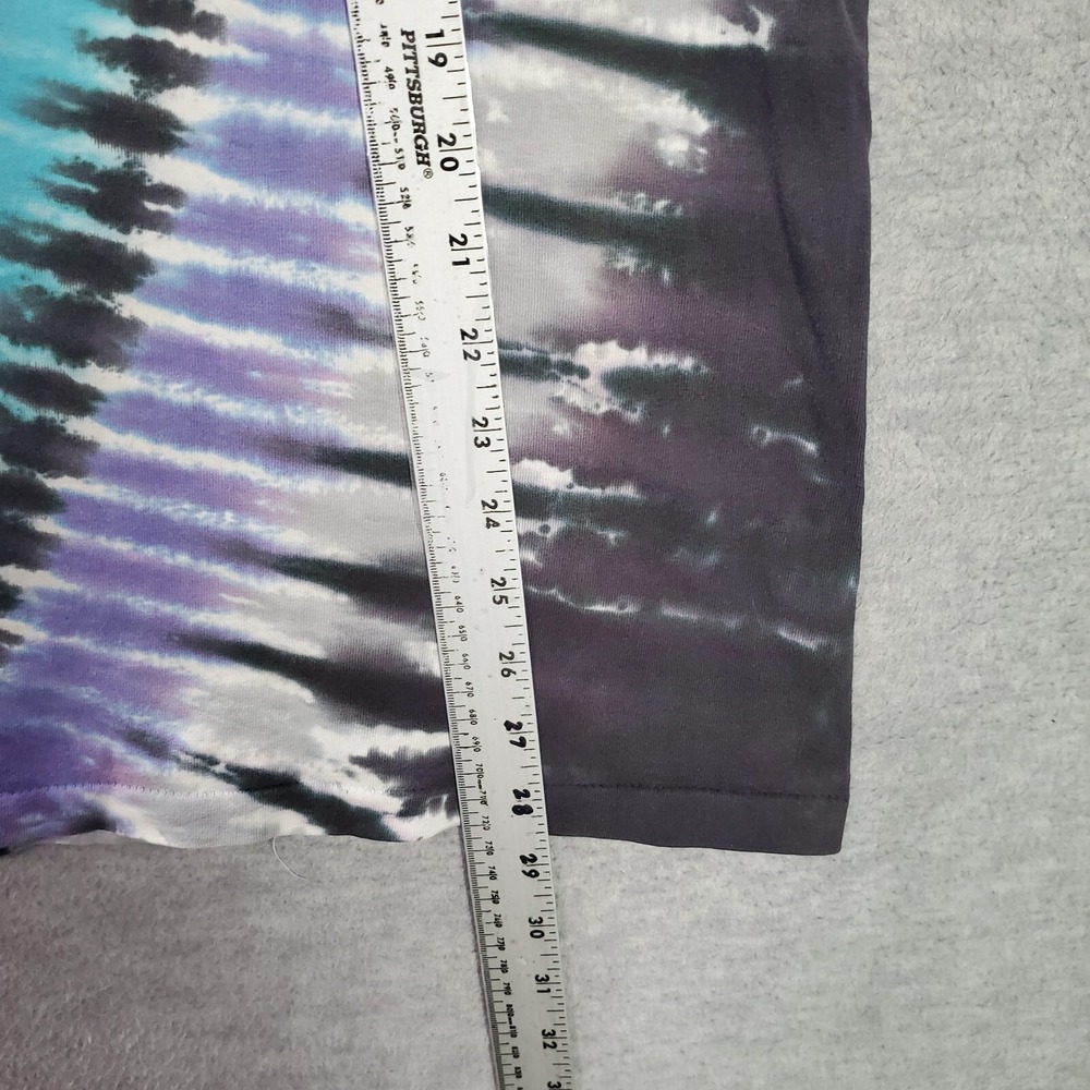 VINTAGE Grateful Dead Men Shirt Xl Tie Dye 1990 Liquid Blue Capricornus READ - Picture 16 of 16